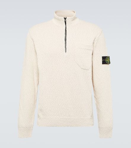 Pull Compass en coton et lin - Stone Island - Modalova