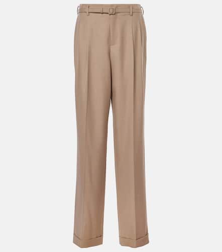 Pantalon droit Stamford à taille haute en laine - Ralph Lauren Collection - Modalova