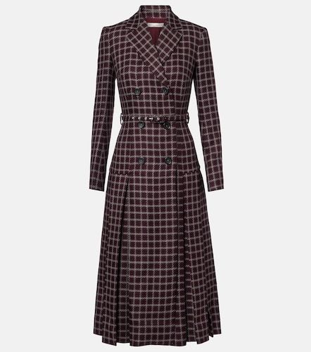 Robe midi Chaney en laine mélangée - Emilia Wickstead - Modalova