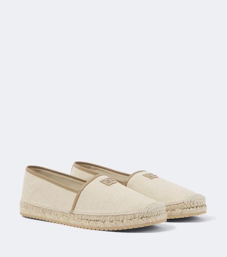Espadrilles en toile à broderies - Dolce&Gabbana - Modalova