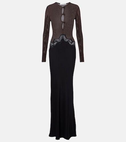 Robe longue à dentelle - Christopher Esber - Modalova