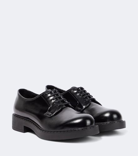 Prada Derbies en cuir brossé - Prada - Modalova