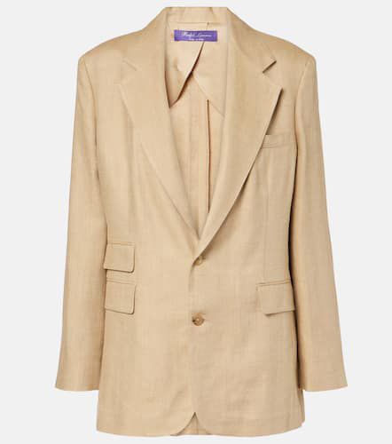 Blazer Russel en soie et lin - Ralph Lauren Collection - Modalova