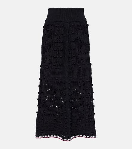 Jupe midi en coton mlang - Dorothee Schumacher - Modalova