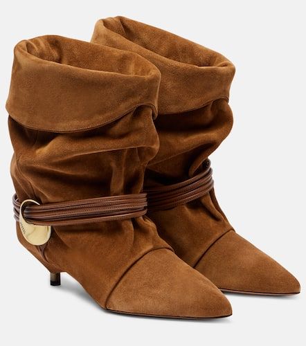 Bottines Edrika en daim - Isabel Marant - Modalova