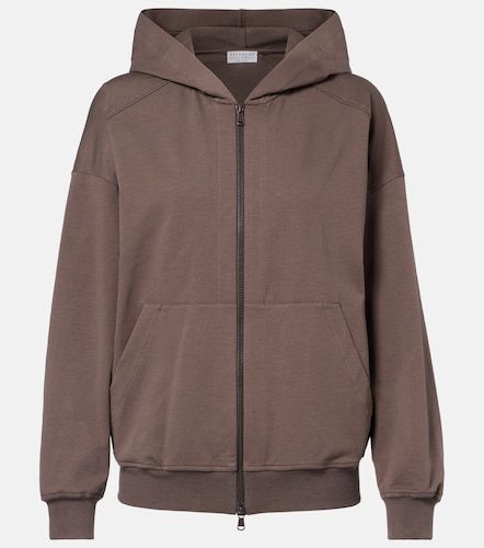 Sweat-shirt à capuche Monili en coton - Brunello Cucinelli - Modalova