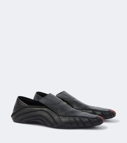 Gucci Mocassins en cuir et mesh - Gucci - Modalova