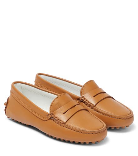 Mocassins Gommino en cuir - Tod's Junior - Modalova