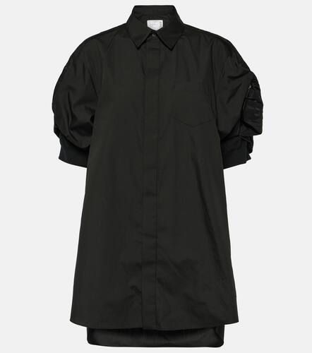 Robe chemise en coton mélangé - Sacai - Modalova