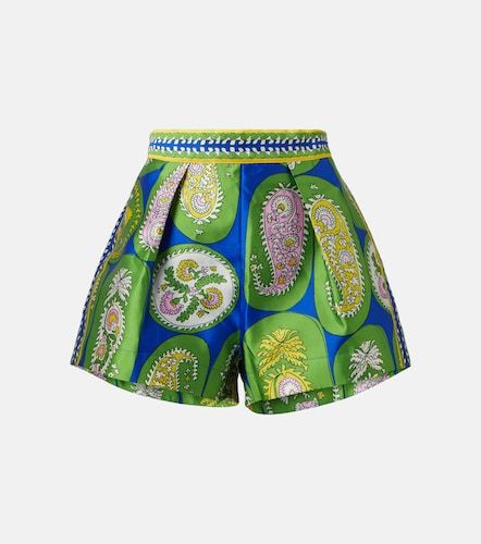 Alémais Short taille haute à imprimé - Alemais - Modalova