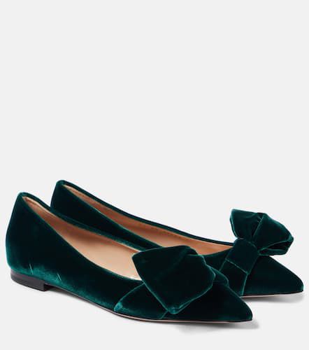 Ballerines en velours - Gianvito Rossi - Modalova