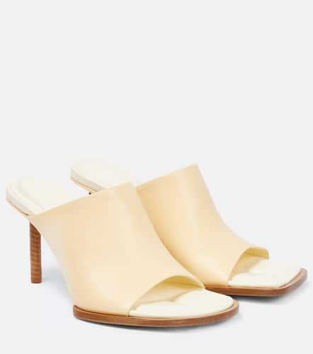 Mules Carrés Ronds en cuir - Jacquemus - Modalova