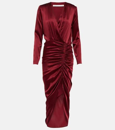 Robe midi Cameri en soie mélangée - Veronica Beard - Modalova