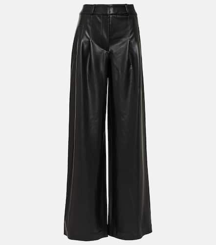 Pantalon ample Rennert en cuir synthétique - Veronica Beard - Modalova