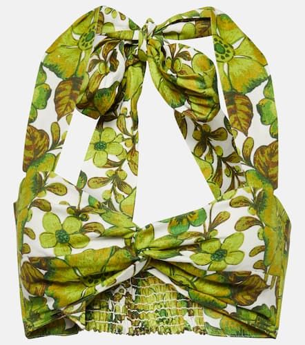 Brassière Wallis en lin à fleurs - Alémais - Modalova