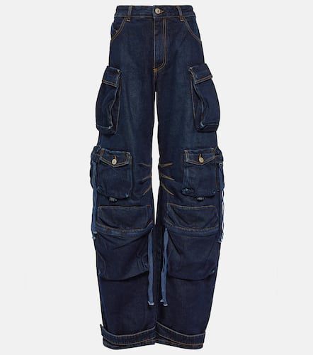 Pantalon cargo Fern en jean - The Attico - Modalova