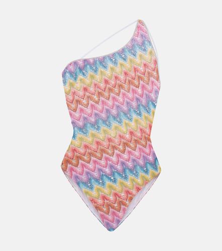 Maillot de bain Zig Zag asymétrique - Missoni - Modalova