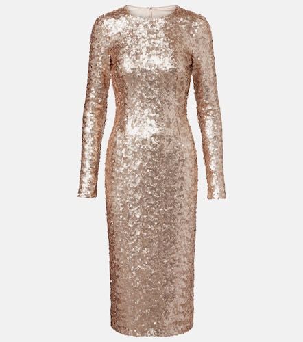 Robe de cocktail à sequins - Dolce&Gabbana - Modalova