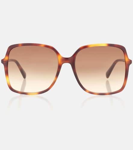 Lunettes de soleil carrées oversize - Gucci - Modalova