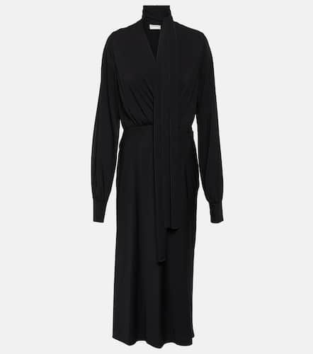 Robe midi Disegno en crêpe de soie - Sportmax - Modalova