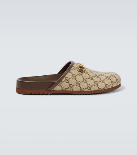 Gucci Mules Horsebit en toile GG - Gucci - Modalova