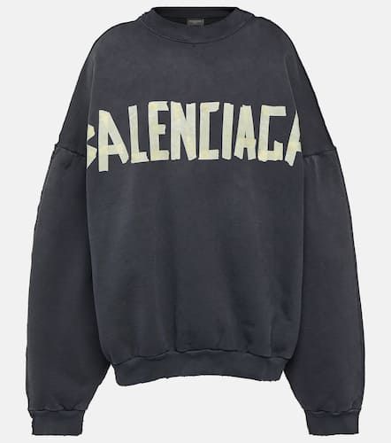 Sweat-shirt en coton à logo - Balenciaga - Modalova