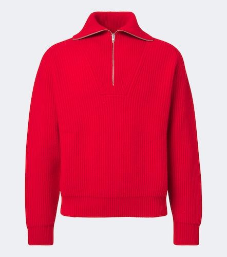 Pull à col zippé en laine - Jil Sander - Modalova