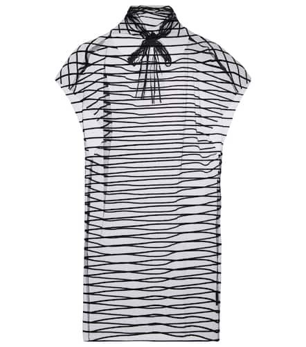 Top en tulle  rayures avec nud - Dries Van Noten - Modalova