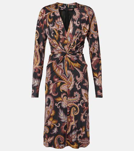 Etro Robe midi à motif cachemire - Etro - Modalova