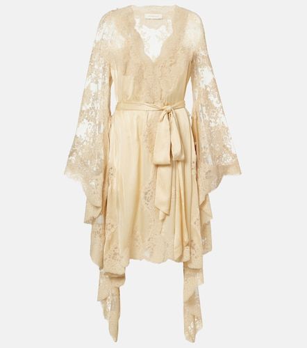 Robe midi Como en soie à dentelle - Zimmermann - Modalova