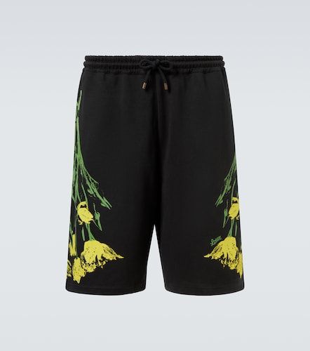 Loewe Short en coton à fleurs - Loewe - Modalova