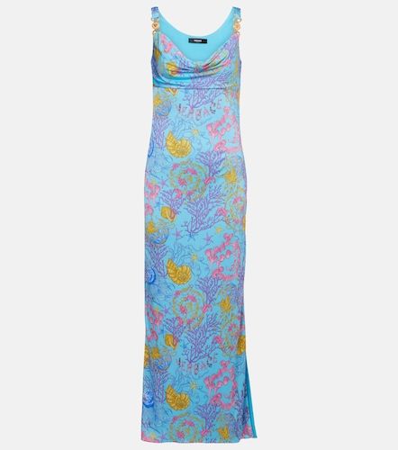 Robe longue Undersea Barocco - Versace - Modalova