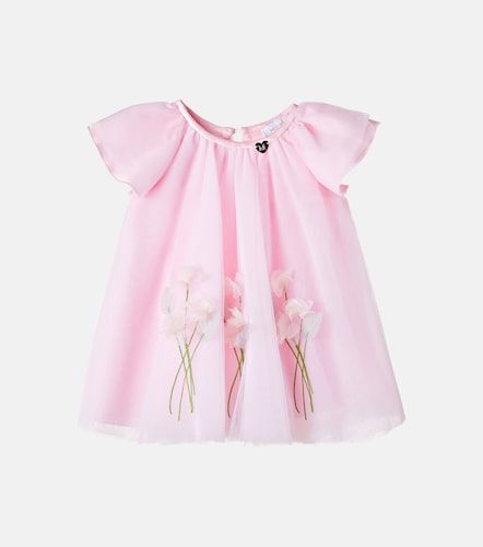 Monnalisa Bébé – Robe à fleurs - Monnalisa - Modalova