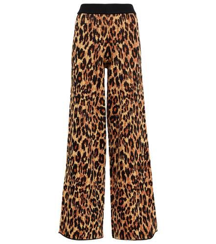 Pantalon ample Brovo à motif léopard - Staud - Modalova