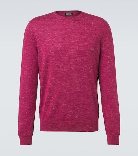 Pull en soie, cachemire et lin - Zegna - Modalova