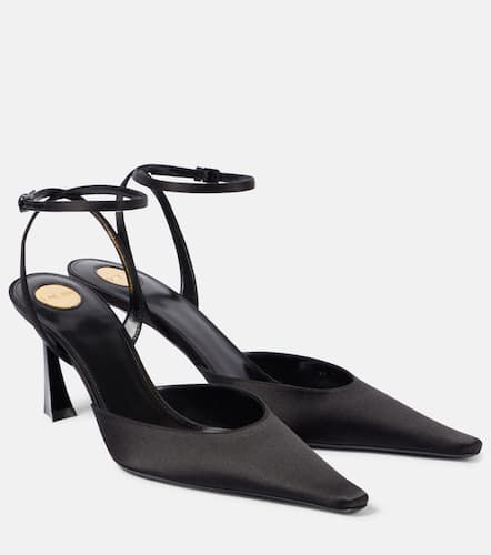 Escarpins Aimée 75 en satin - Saint Laurent - Modalova