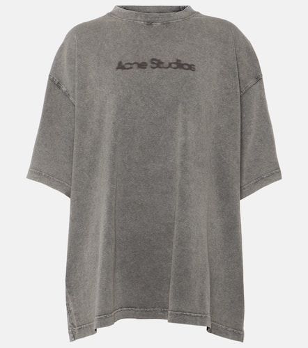 T-shirt en coton à logo - Acne Studios - Modalova