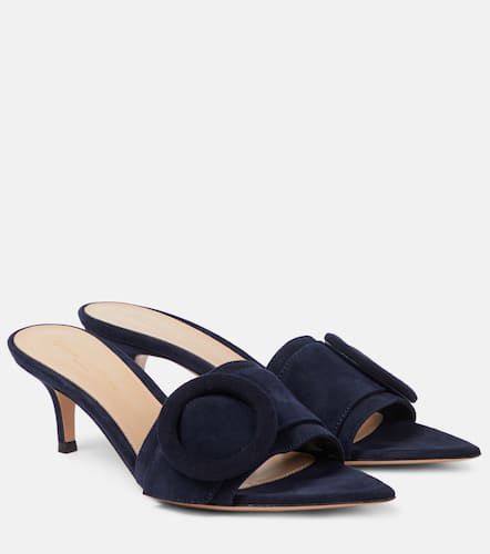 Gianvito Rossi Mules en daim - Gianvito Rossi - Modalova