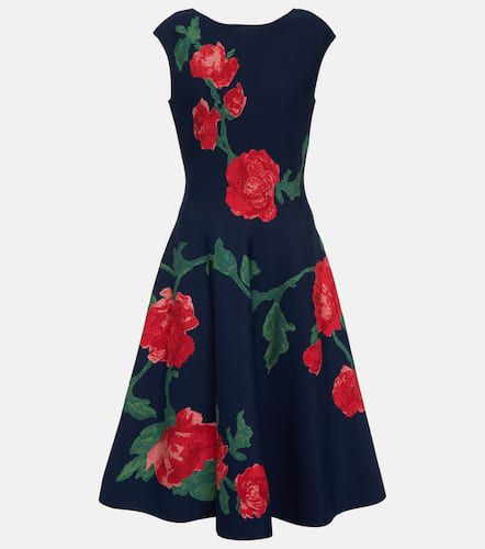 Robe midi imprimée - Carolina Herrera - Modalova