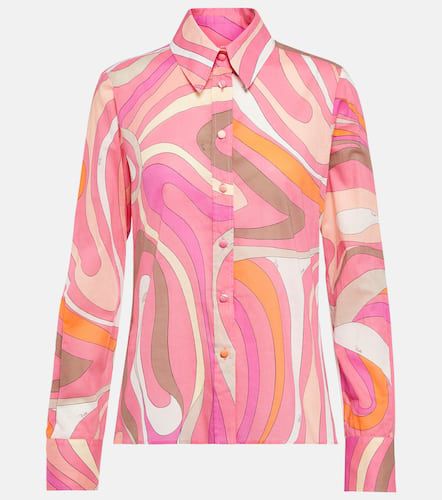 Chemise Marmo imprimée en coton - Pucci - Modalova