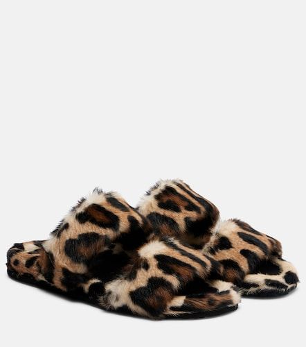 Dolce&Gabbana Mules en shearling - Dolce&Gabbana - Modalova