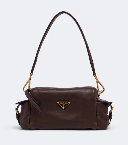 Sac porté épaule Explore Small en cuir - Prada - Modalova
