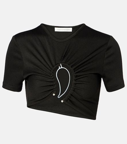 T-shirt Paisley raccourci - Christopher Esber - Modalova