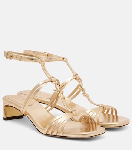Sandales Frann 35 en cuir mtallis - Jimmy Choo - Modalova