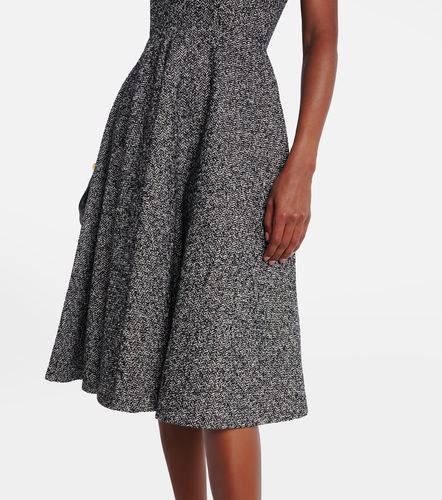 Robe midi en laine mélangée - Dolce&Gabbana - Modalova