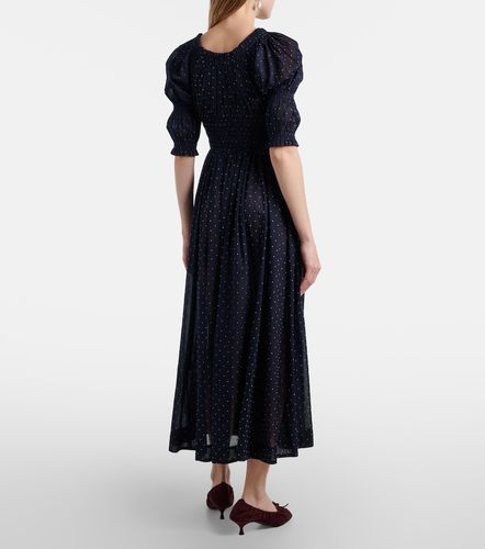 Dôen Robe midi Ischia en coton à pois - Doen - Modalova