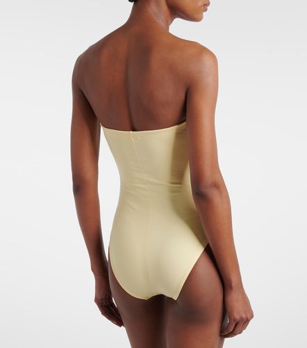 Maillot de bain bustier à fronces - Karla Colletto - Modalova