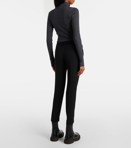 Pantalon raccourci en soie mélangée - Brunello Cucinelli - Modalova