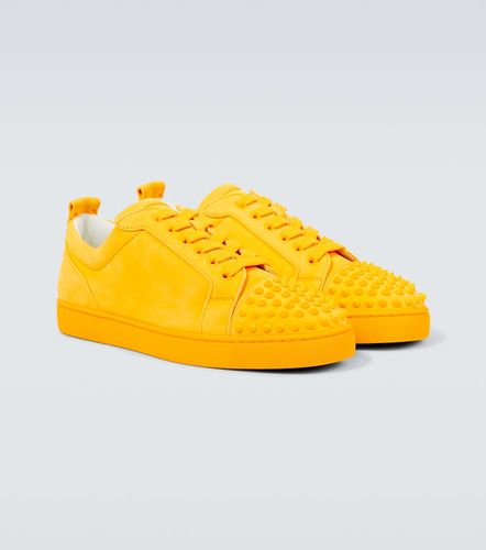 Baskets Louis Junior Spikes en daim - Christian Louboutin - Modalova