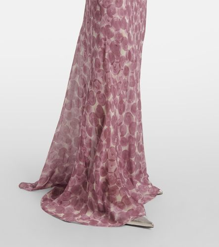 Robe nuisette imprimée en soie - Dries Van Noten - Modalova